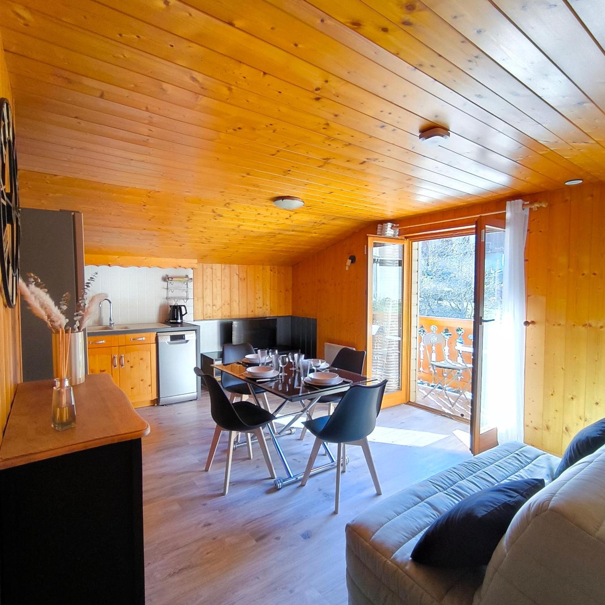 T2 Tout Confort Avec Balcon Au Calme Entre Lac Et Montagne Brizon Dış mekan fotoğraf